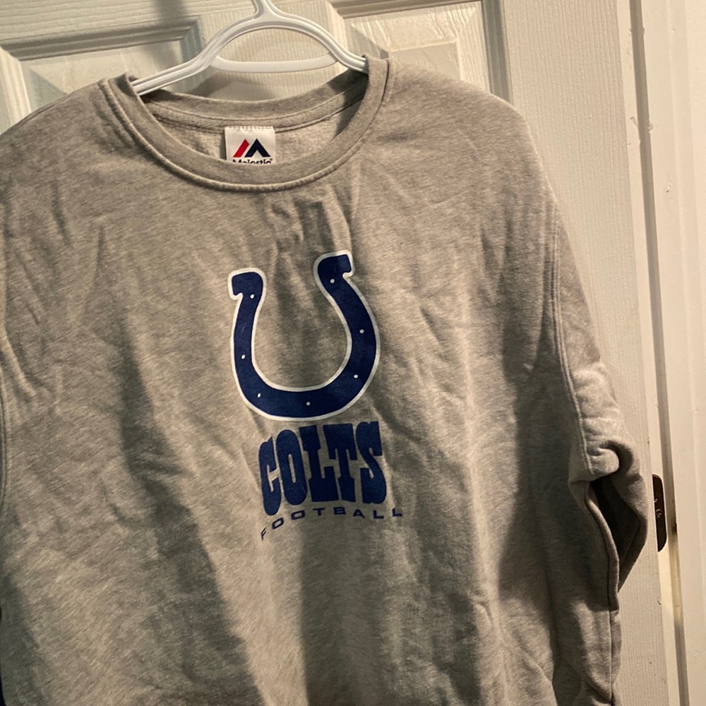 Women’s Colts crew neck sweater